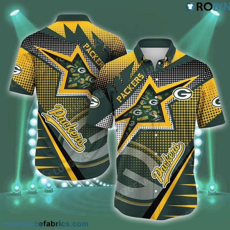 Green Bay Packers NFL Football Beach Shirt