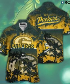 Green Bay Packers NFL Hawaiian Shirt Short Style Tropical Patterns