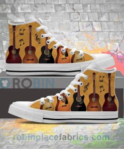 Guitar Canvas High Top Sneaker