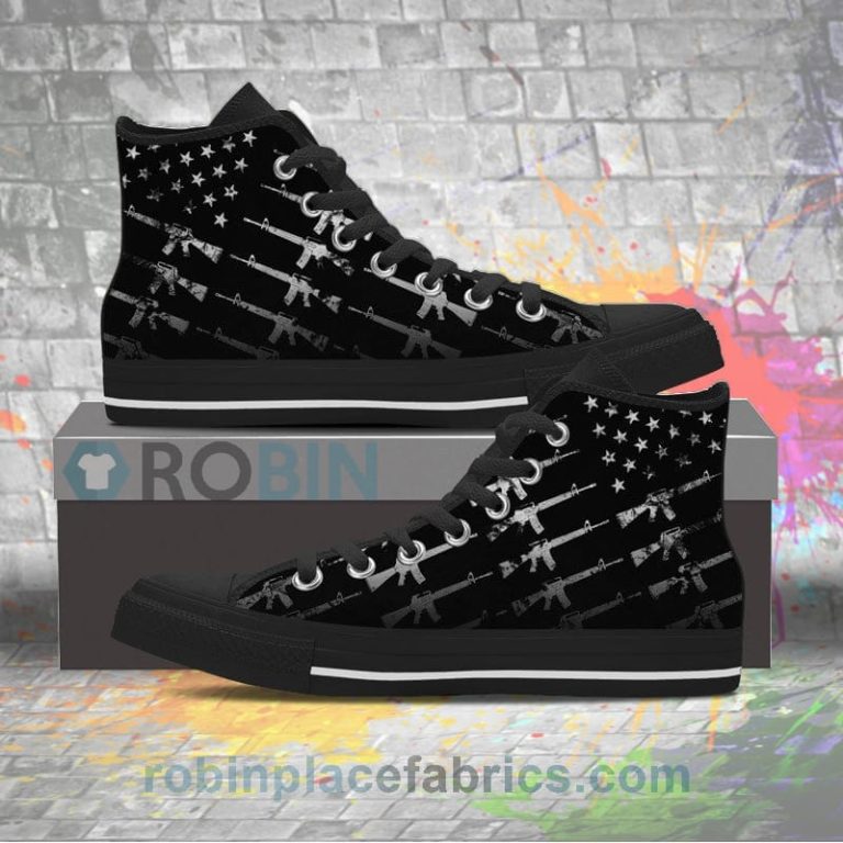 Gun Owners Canvas High Top Sneaker