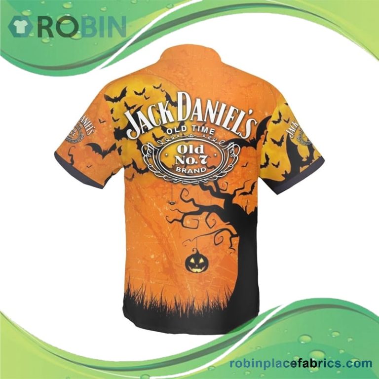Halloween Jack Daniel?s Jack Skellington Hawaiian Shirts