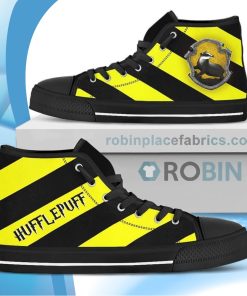 Harry Potter Hufflepuff House Canvas High Top Shoes