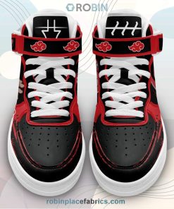 Hidan and KaKuzu Sneakers Air Force High Top Custom Anime Akatsuki Shoes