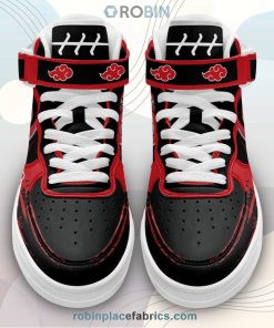 Hidan Sneakers Air Force High Top Custom Anime Akatsuki Shoes