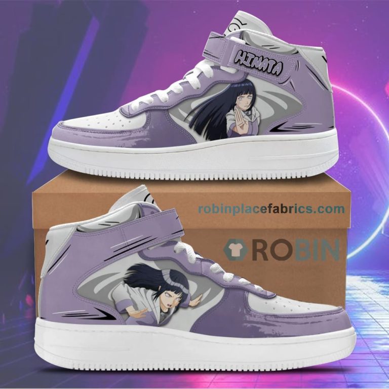 Hinata Hyuga Sneakers Air Force High Top Shoes