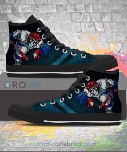 Hockey Canvas High Top Shoes