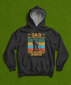 Dad The Man The Myth The Fishing Legend Vintage T-Shirt