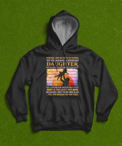 God Blessed Me With You An Angle My Freaking Awesome Daughter Vintage T-Shirt