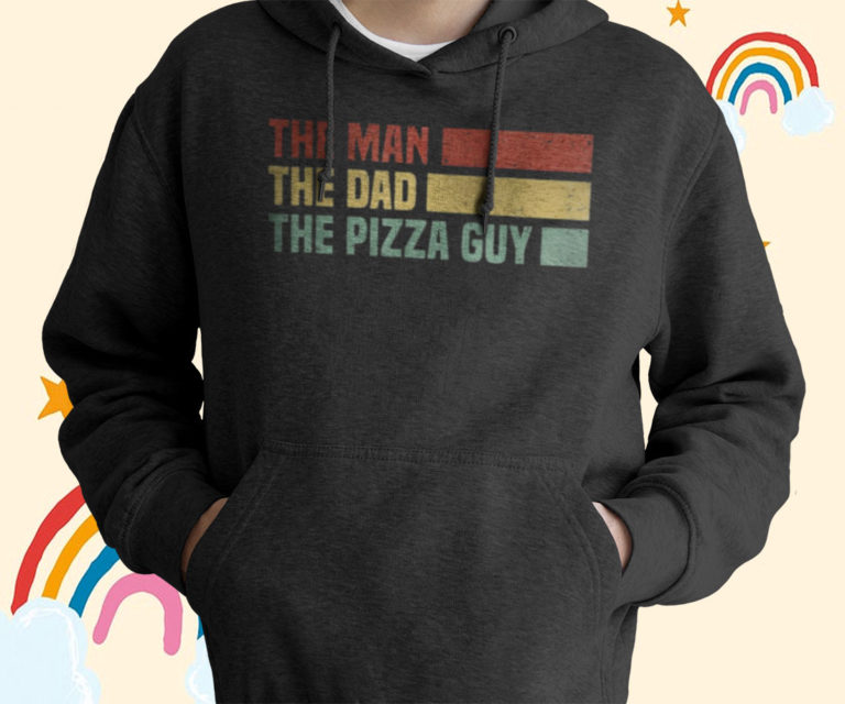 Mens Pizza Delivery Guy Design For Pizzas T-Shirt, Hoodies