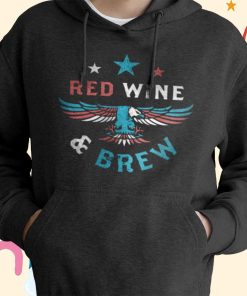 Red Wine & Brew T-Shirt, Hoodie