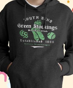 South Bend Green Stockings T-Shirt, Hoodie