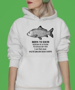 Born To Swim Ocean Is A Fuck Kill Em All 1989 T-shirt, Hoodie