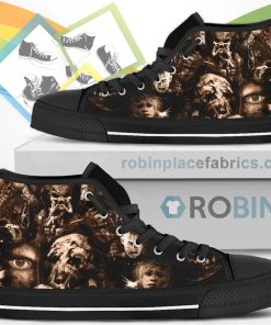 Horror Spirit Canvas High Top Shoes Sneakers