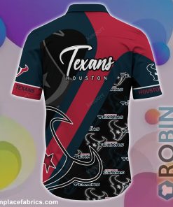 Houston Texans NFL Short Sleeve Button Down Shirt