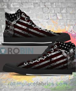 Hunting Canvas High Top Sneaker