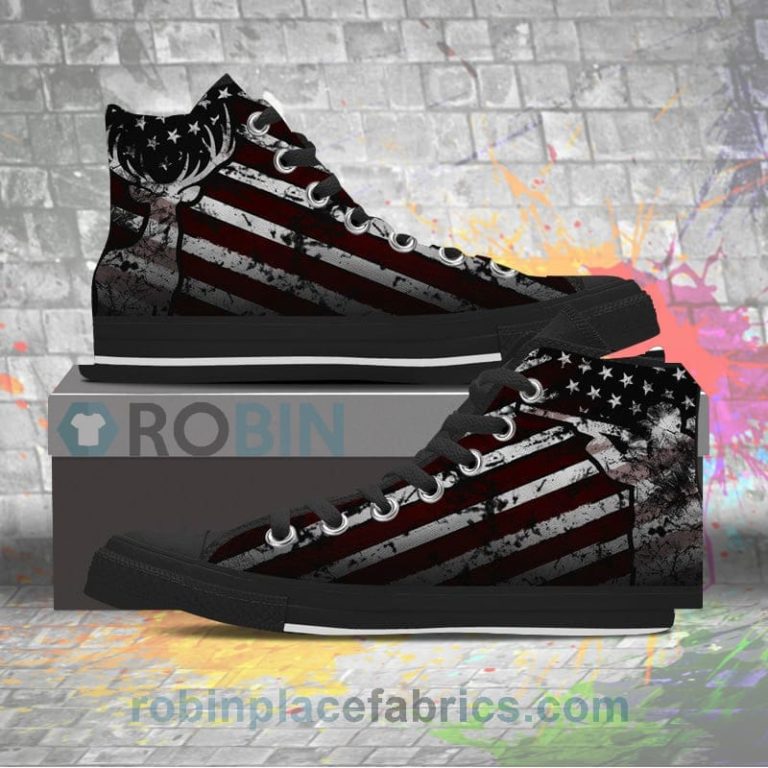 Hunting Canvas High Top Sneaker