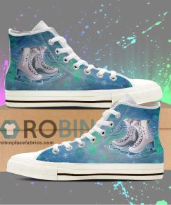 Ice Skating Canvas High Top Sneaker