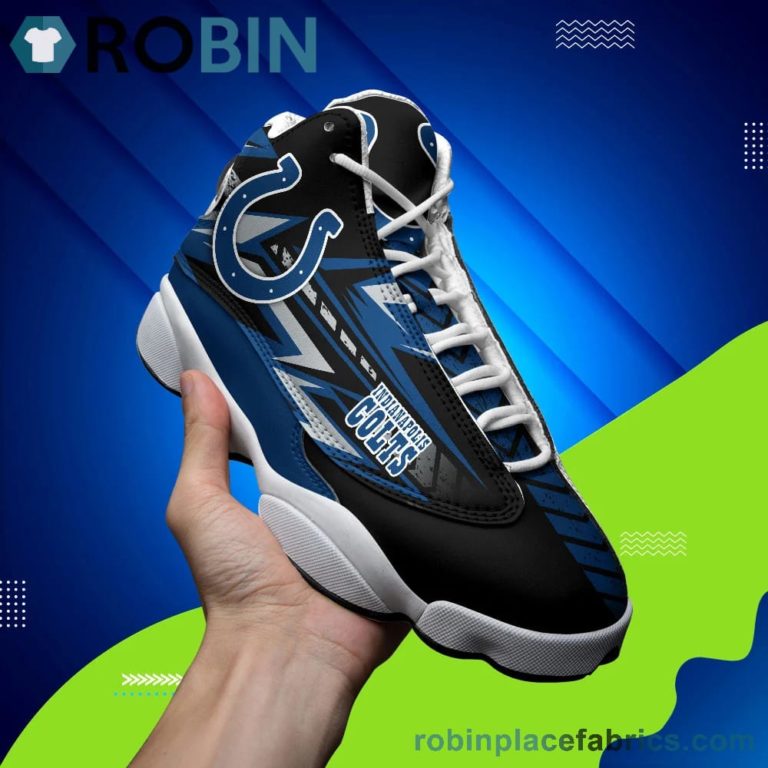 Indianapolis Colts NFL Air Jordan 13 Sneakers