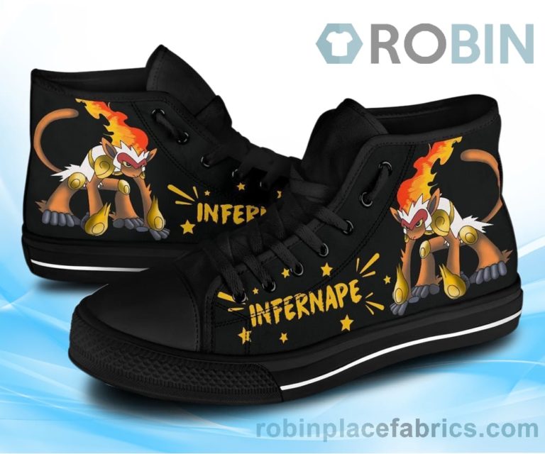 Infernape Canvas High Top Sneaker