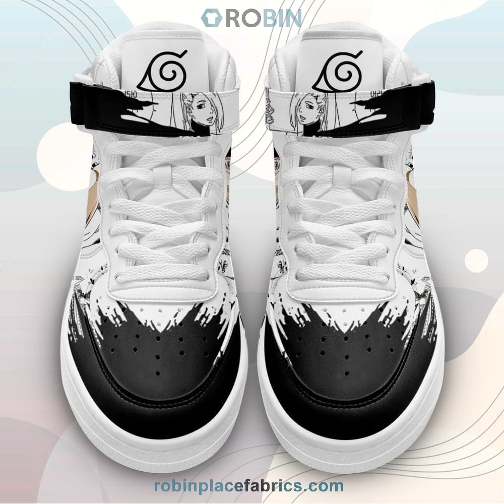 Ino Yamanaka Sneakers Air Force High Top Custom Anime Shoes