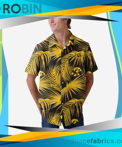 Iowa Hawkeyes Hawaiian Button Up Shirt