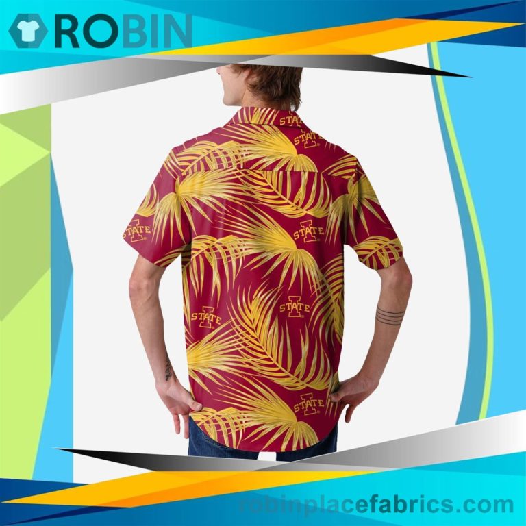 Iowa State Cyclones Hawaiian Button Up Shirt