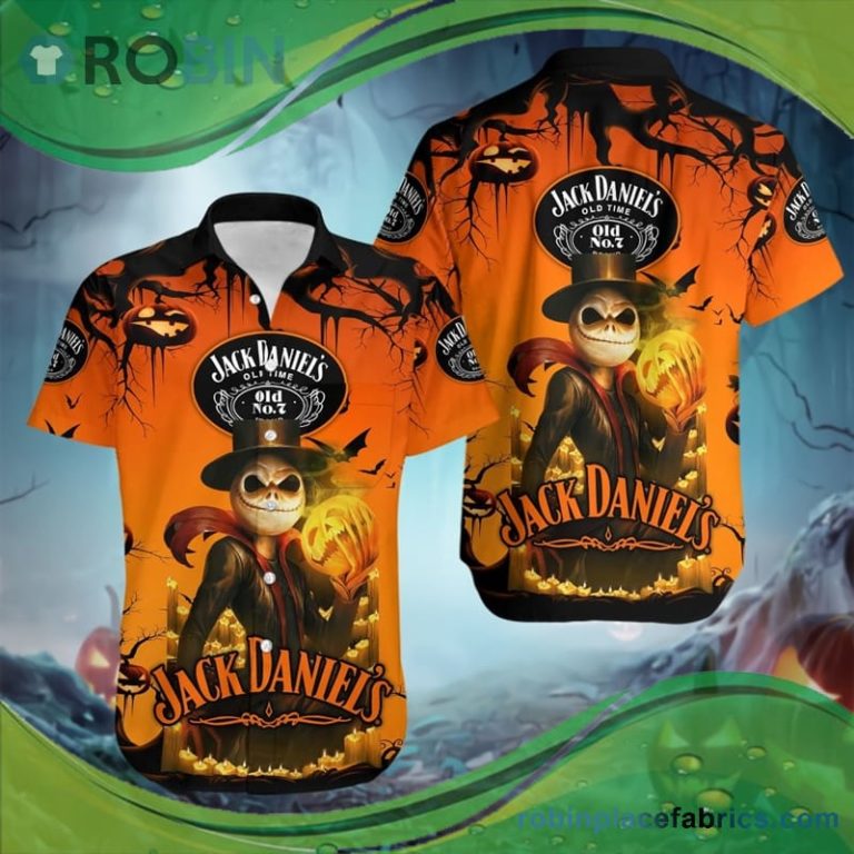 Jack Skellington Daniel?s Halloween Hawaiian Shirts