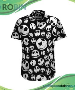 Jack Skellington Hawaiian Beach Shirt