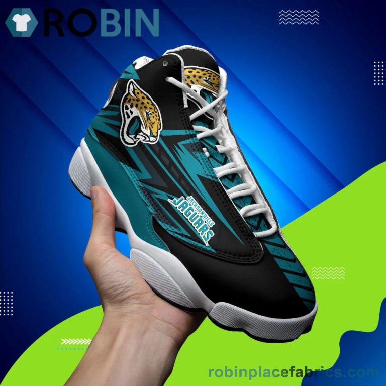 Jacksonville Jaguars NFL Air Jordan 13 Sneakers