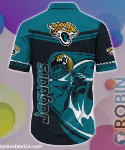 Jacksonville Jaguars NFL Casual Button Down Hawaiian Shirts