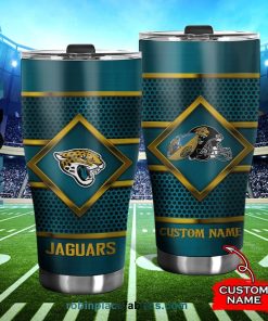 Jacksonville Jaguars NFL Custom Name Tumblers Cup