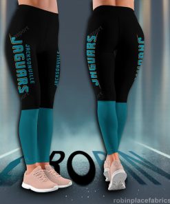 Jacksonville Jaguars NFL High Waisted Leggings