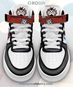 Jinbe Sneakers Air Mid Custom One Piece Anime Shoes Jinbe Sneakers Air Mid Custom One Piece Anime Shoes