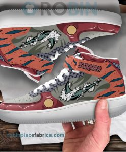 Jiraiya Skills Sneakers Air Mid Custom NRT Anime Shoes Jiraiya Skills Sneakers Air Mid Custom NRT Anime Shoes