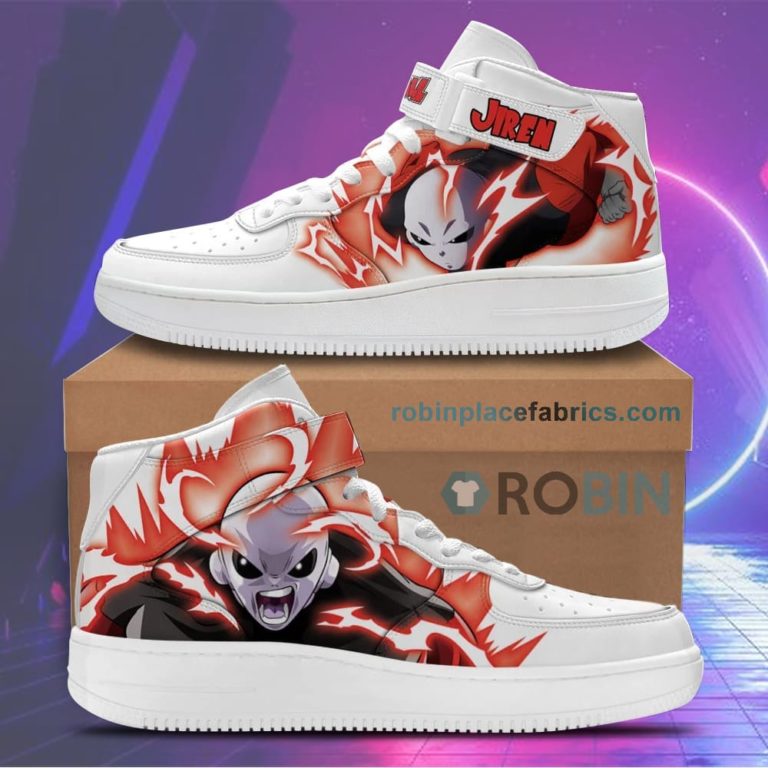 Jiren Sneakers Air Force Mid Custom Dragon Ball Anime Shoes