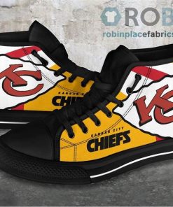 Kansas City Chiefs Canvas High Top Sneaker