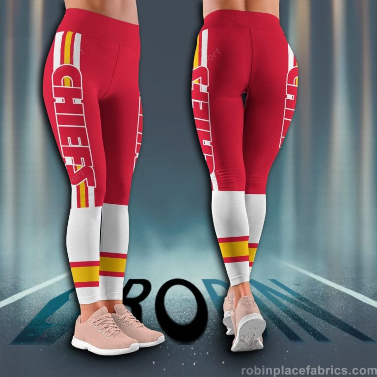 Kansas City Chiefs NFL High Waisted Leggings