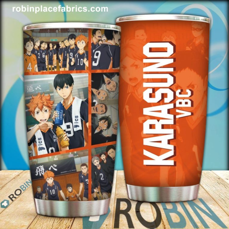 Karasuno VBC Stainless Steel Tumblers Cup