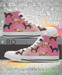 Labrador Retriever Lover Canvas High Top Sneaker