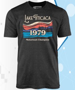 Lake Titicaca Motorboat Champion Unisex T-Shirt