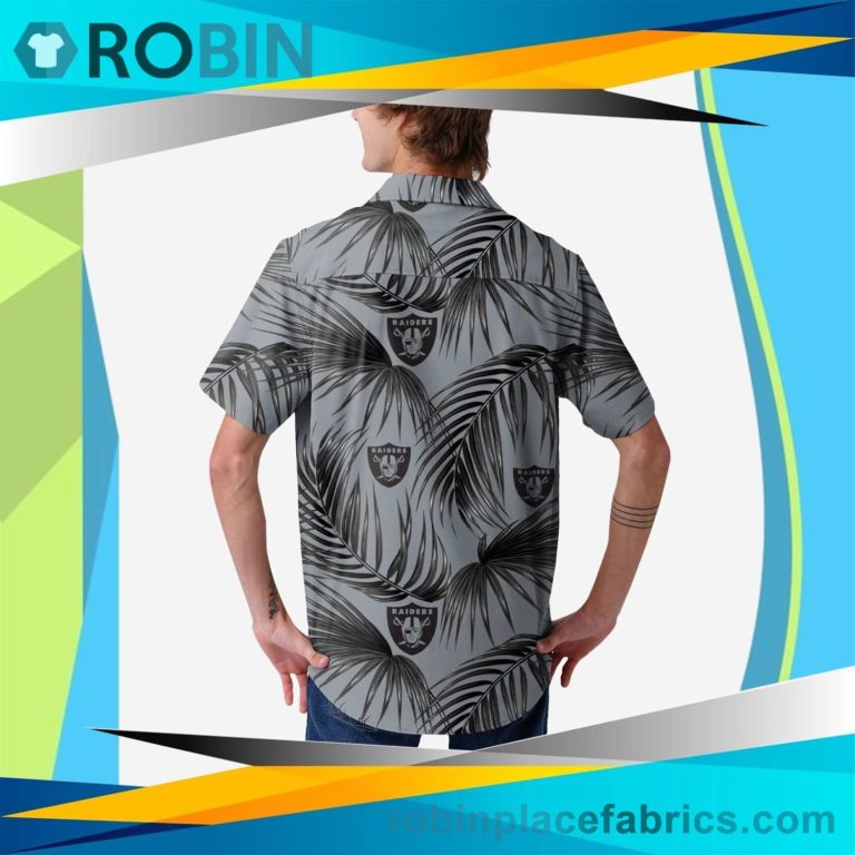 Las Vegas Raiders Hawaiian Button Up Shirt
