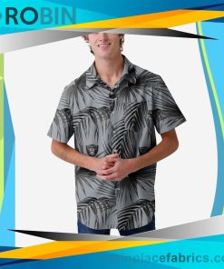 Las Vegas Raiders Hawaiian Button Up Shirt