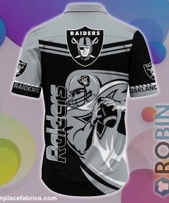 Las Vegas Raiders NFL Casual Button Down Hawaiian Shirts