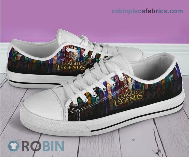 League Of Legends Canvas Low Top Shoes