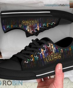 League Of Legends Canvas Low Top Shoes League Of Legends Canvas Low Top Shoes