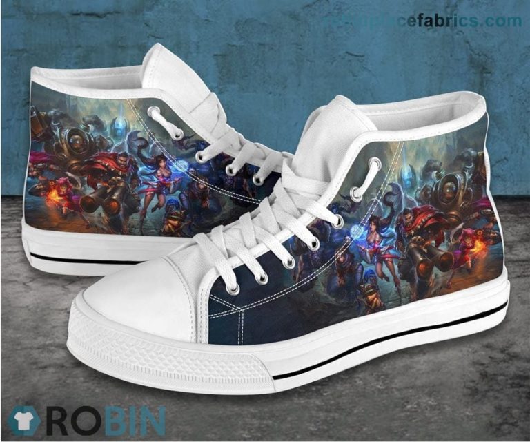 League Of Legends Canvas Shoes High Top
