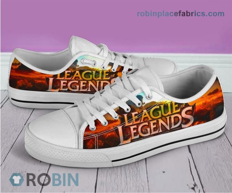 League Of Legends Canvas Shoes Low Top