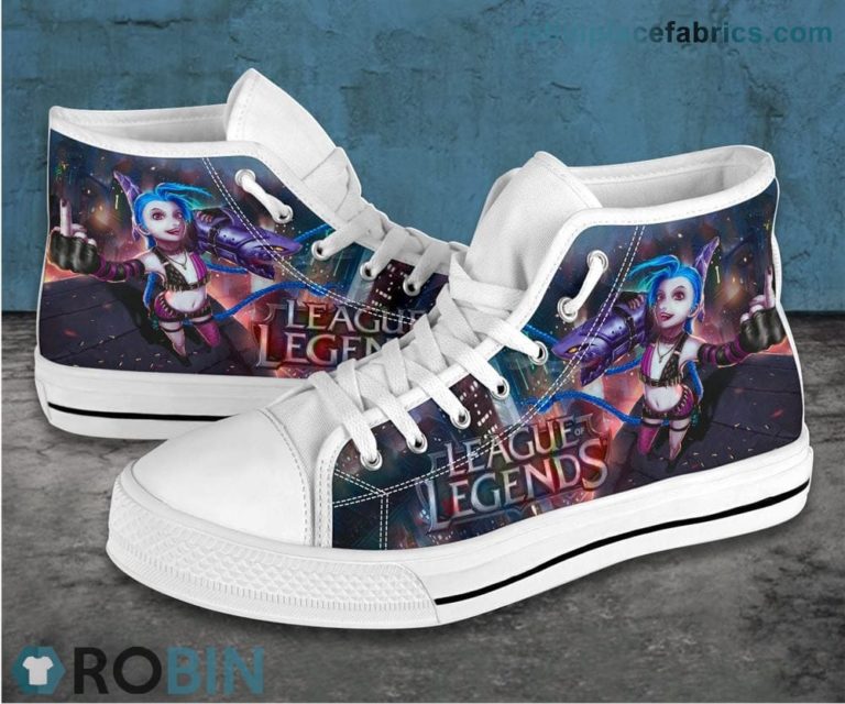 League Of Legends – Jinx High Top Shoes