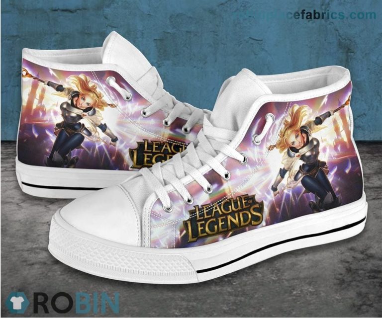 League Of Legends – Lux Canvas High Top Shoes