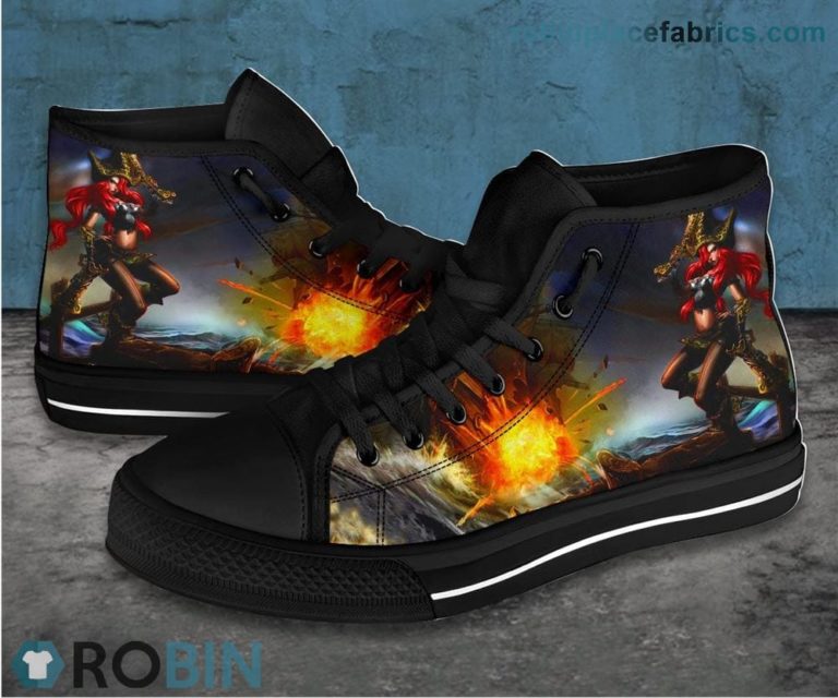 League Of Legends – Miss Fortune Canvas Shoes High Top